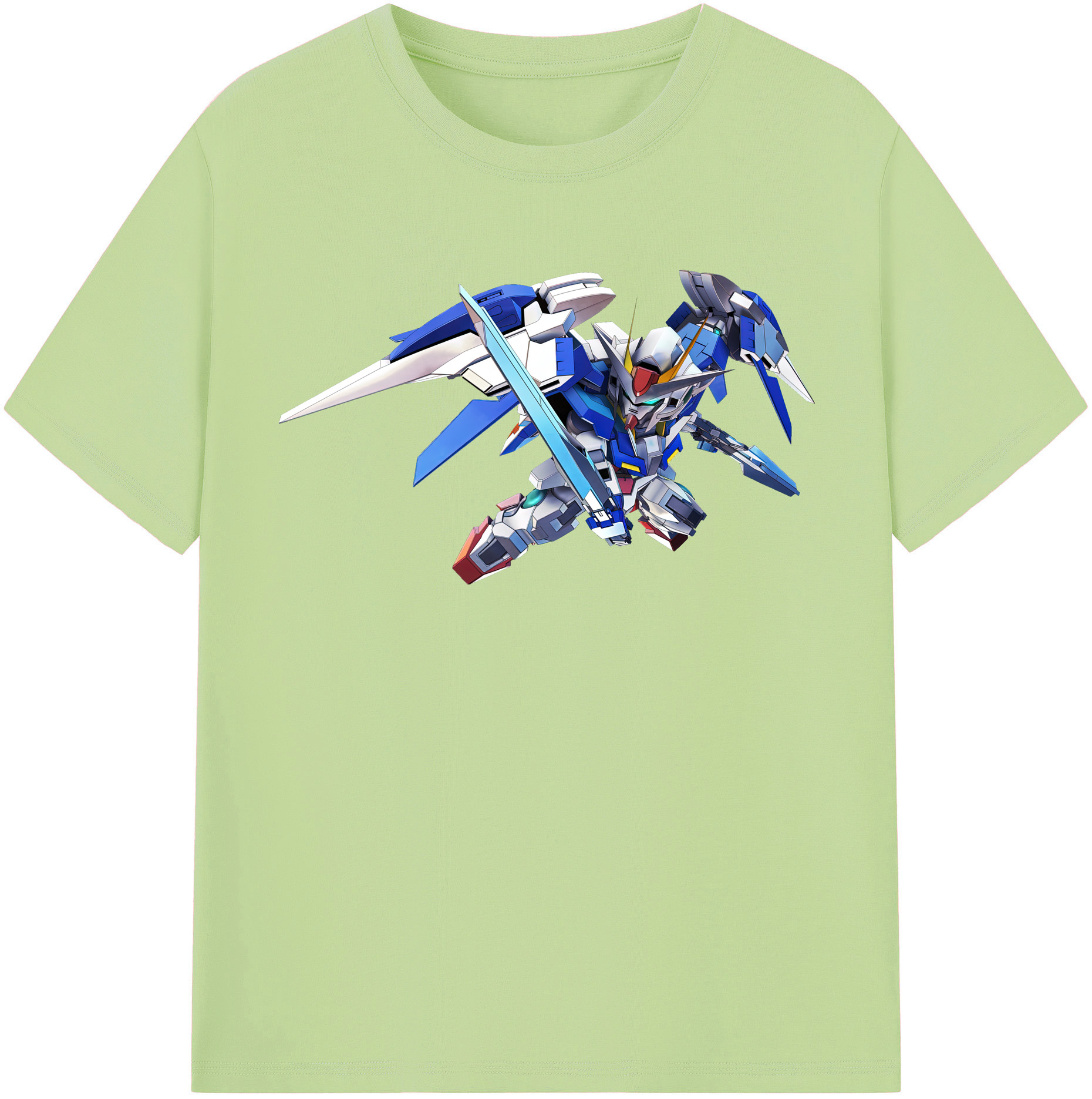 （画像用） 機動戦士ガンダム Mobile Suit Gundam 綿100％半袖Tシャツ（フロントプリント）